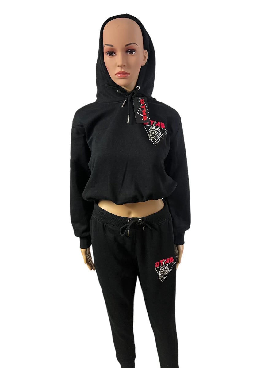 DTNB Sweatsuit Crop